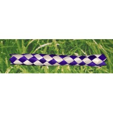 Geflochtene Bambusröllchen - lila