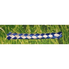 Geflochtene Bambusröllchen - blau