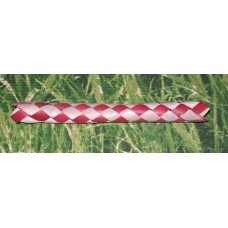 Geflochtene Bambusröllchen - rot