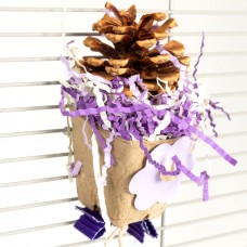 Pinecone Cup - lila/weiß