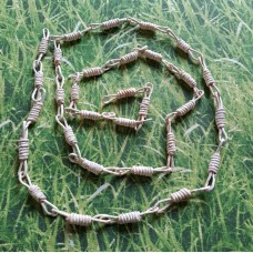 Maisstroh-Kette, ca. 190 cm