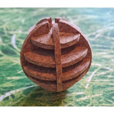 Schredder-Kugel aus Presskork